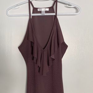 Plum dress